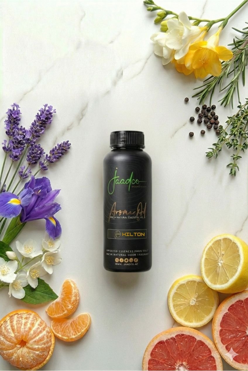 Hilton Essential Oil - 500ml | Fresh Herbal-Floral HVAC Scent Oil