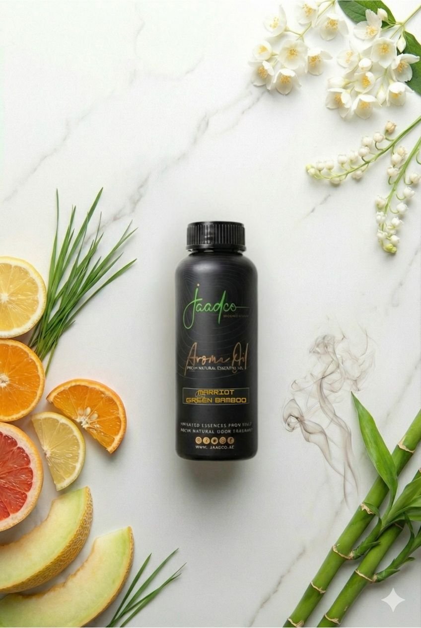 Marriott Green Bamboo Essential Oil - 500ml | Refreshing Green Floral HVAC Scent Oil